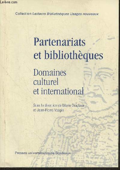 Partenariats et bibliothques- Domaines culturel et international