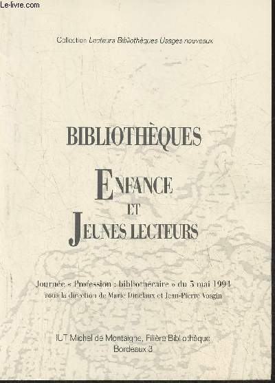 Bibliothques - Enfance et jeunes lecteurs- Journe 