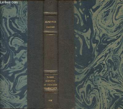 Pages indites de critique dramatique (1874-1880)
