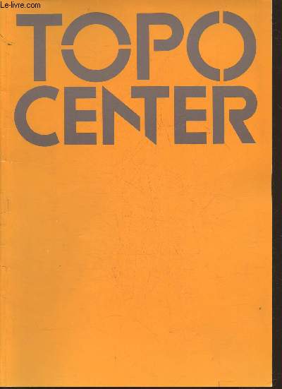 Topo Center- Topographie, arpentage, mesure Edition 84/85
