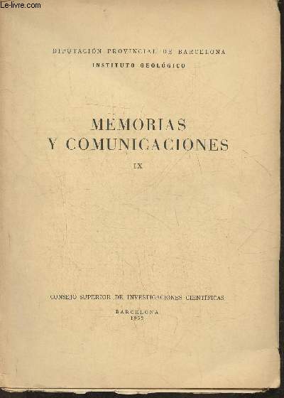 Memorias y comunicaciones IX