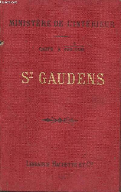 St Gaudens- Carte  1/100.000