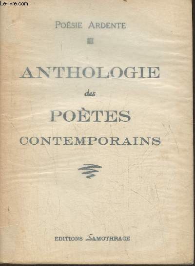 Anthologie des potes contemporains (Collection 