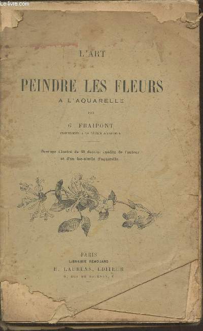 L'art de peindre les fleurs  l'aquarelle