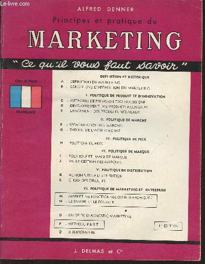Principes et pratique du marketing (Collection 