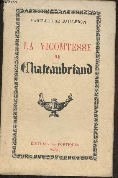 La vicomtesse de Chateaubriand