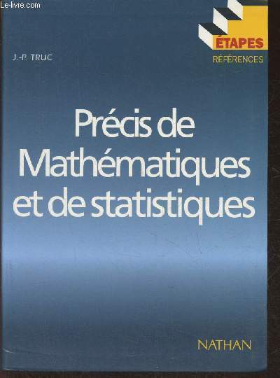 Prcis de mathmatiques et de statistiques