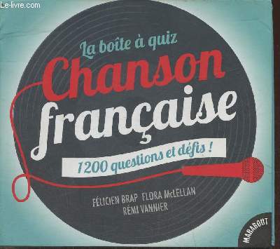 La bote  quiz- Chanson franaise 1200 questions et dfis