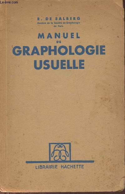 Manuel de graphologie usuelle