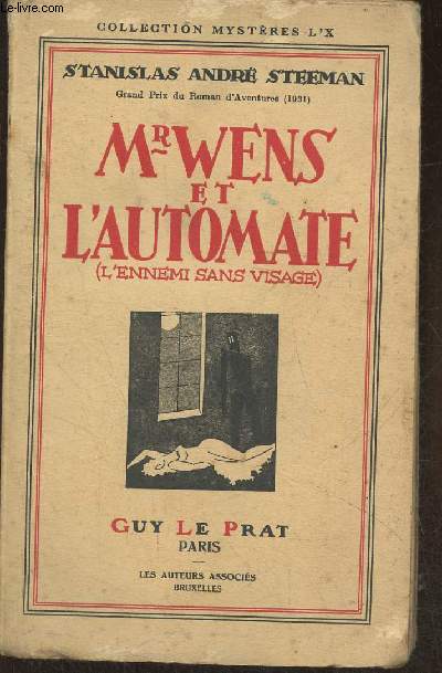 M. Wens et l'automate (l'ennemi sans visage) (Collection 