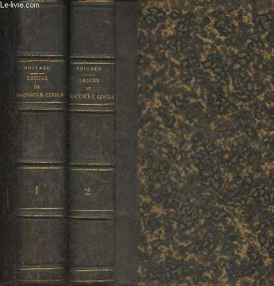 Leons de procdure civile Tomes I et II (2 volumes)
