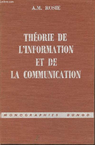 Théorie de l'information et de la communication (Collection 