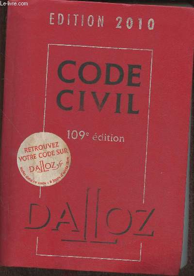 Code civil - dition 2010
