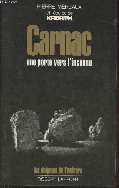 Carnac, une porte vers l'Inconnu (collection 