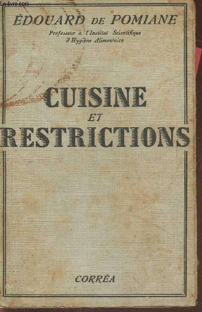 Cuisine et restrictions