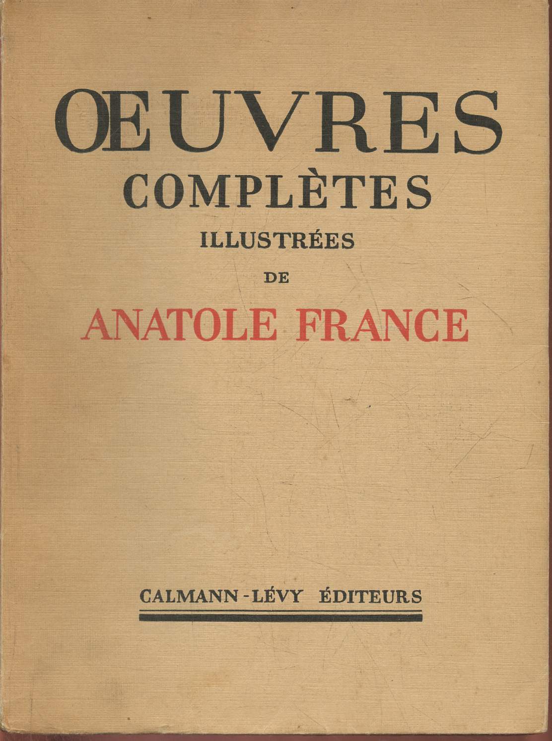 Oeuvres compltes illustres de Anatole France Tome XX- Les dieux ont soif