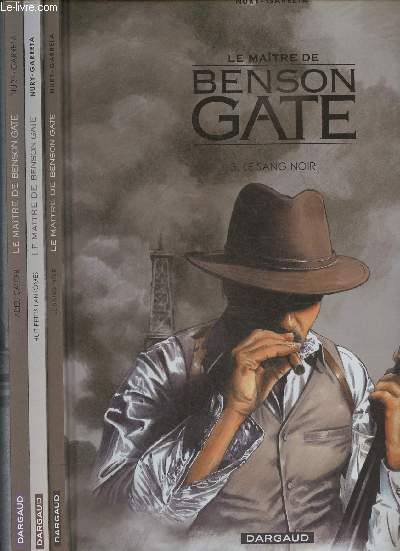 Le matre de Benson Gate Tomes 1, 2 et 3 (3 volumes) Adieu Calder + Huit petits fantmes + Le sang noir