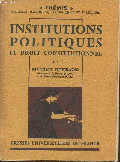 Institutions politiques et droit constitutionnel (Collection 