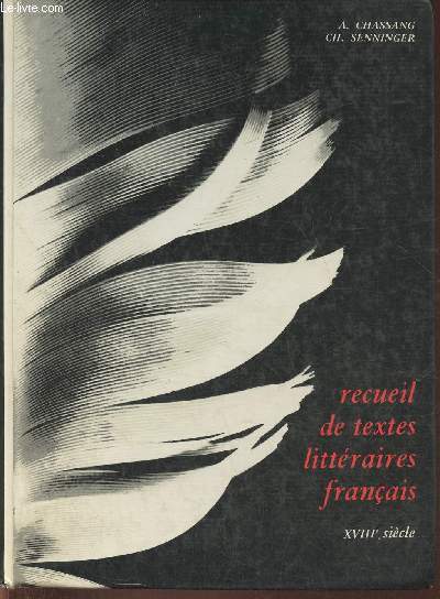 Recueil de textes littéraires français XVIIIe siècle