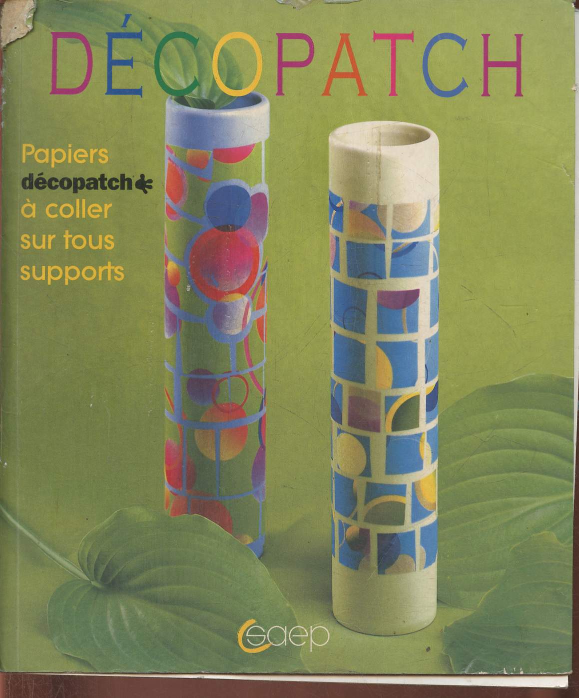 Dcopatch- Papiers dcopatch  coller sur tous supports