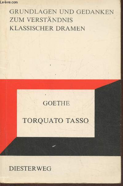 Goethe- Torquato tasso (Collection 