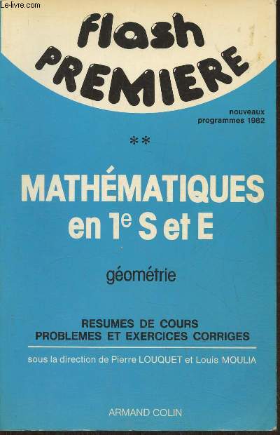 Mathmatiues en 1e S et E II: gomtrie