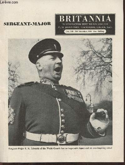 Britannia n108- 5th november 1961-Sommaire: Sergeant-major - Sporting handicaps- Aircraft of to-day and to-morrow- Rhodesian Guy Fawkes- It's worth its weight in gold- Thomas Carlyle (1795-1881)- Waterford, city of the sea-etc.