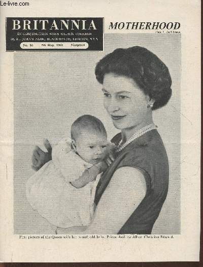 Britannia n96- 5th may 1960-Sommaire: Motherhood- The Dunmow flitch- John Smeaton (1724-1792)- England's smallest county: Rutland- The tichborne dole- the long river- Festival of the oak-etc.
