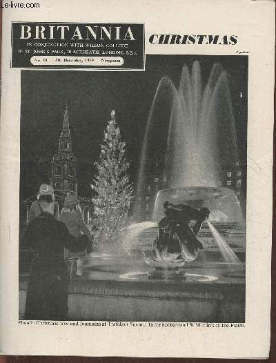 Britannia n91- 5th december 1959-Sommaire: Christmas- Canadian holiday by Campbell river- Christmas in Ireland- 