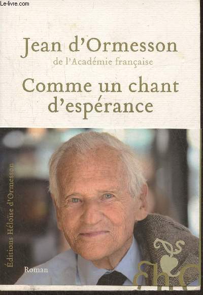 Comme un chant d'esprance- roman