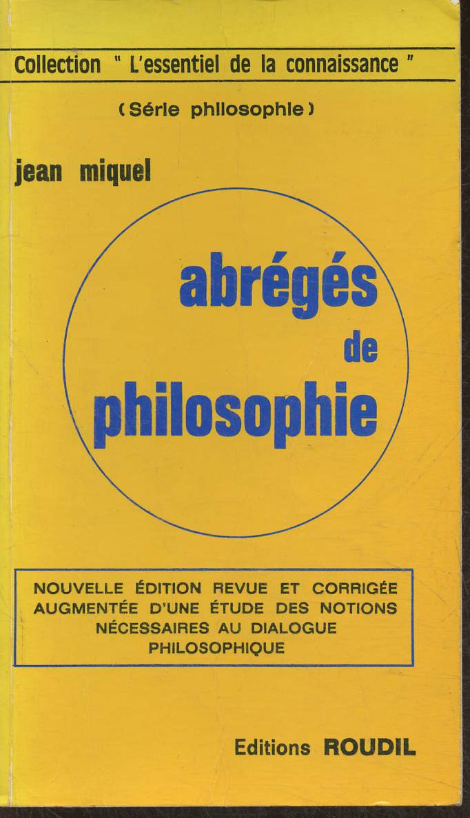 Abrgs de philosophie (Collection 