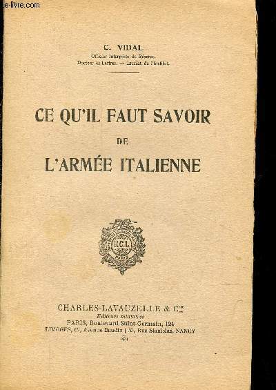Ce qu'il faut savoir de l'arme italienne.