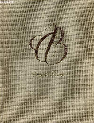 Catalogue Camille Brgi.
