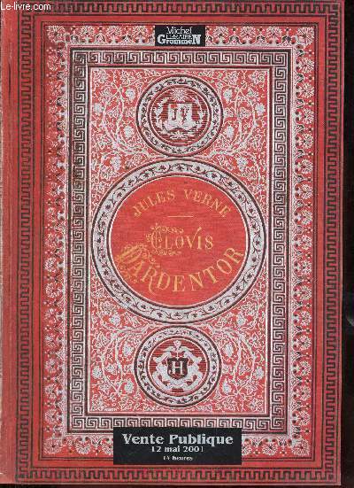 Catalogue de ventes aux enchres - Michel Grommen libraire - Jules Verne - Vente publique 12 mai 2001 14 heures.