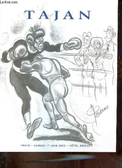Catalogue de ventes aux enchres - Tajan - Sports - Photos et dessins de presse - Samedi 1er juin 2002 - Htel Drouot salle 9.