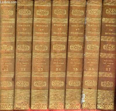 Histoire des franais - Tome 21+22+23+24+25+26+27+28+29+30+31 (11 volumes).