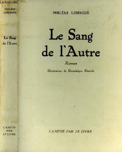 Le sang de l'Autre.