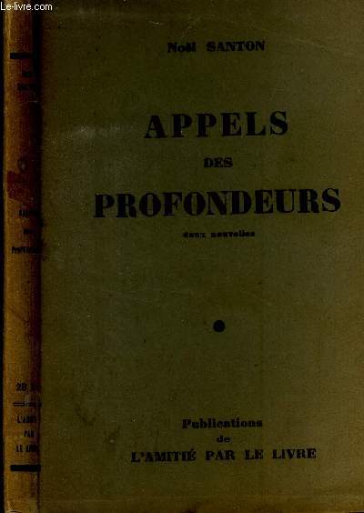 Appels des profondeurs. Deux nouvelles.