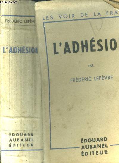 L'adhsion Essais et Portraits