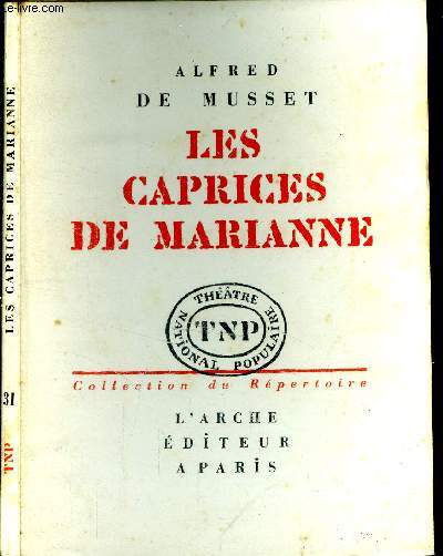 Les caprices de Marianne. N31.