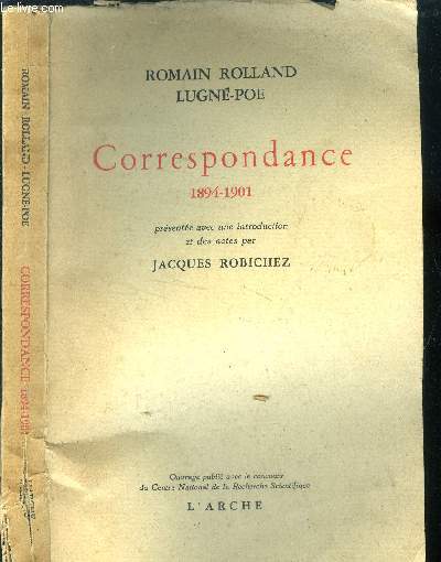 Correspondance 1894-1901.