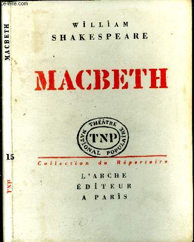 Macbeth. N15.