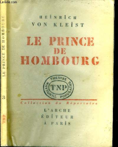 Le prince de Hombourg.