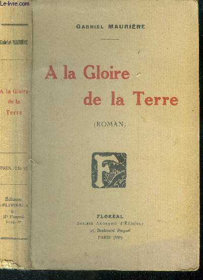 A la gloire de la terre