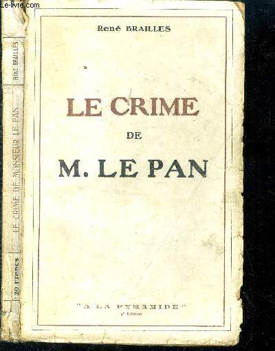 Le crime de M. Le Pan