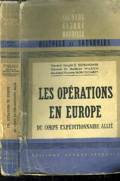 Les Oprations en Europe du Corps Expditionnaire Alli