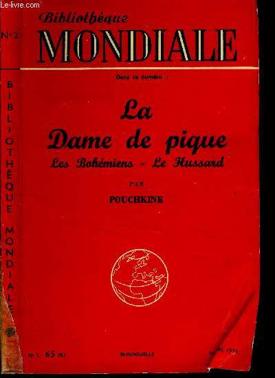 La dame de pique. Les bohmiens- Le hussard. 26 Mars 1953 N2