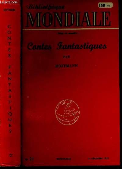 Contes fantastiques. N21 du 1er dcembre 1953.