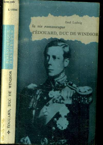 La vie romanesque d'douard, duc de Windsor. N8