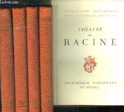 Thtre de Racine. En 5 volumes.
